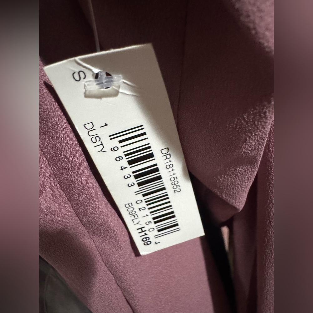 NWT-Women's Pink long sleeve Blouse - Picture 5 of 5